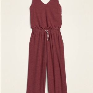 Like New Old Navy Breathe On V-Neck Jumpsuit